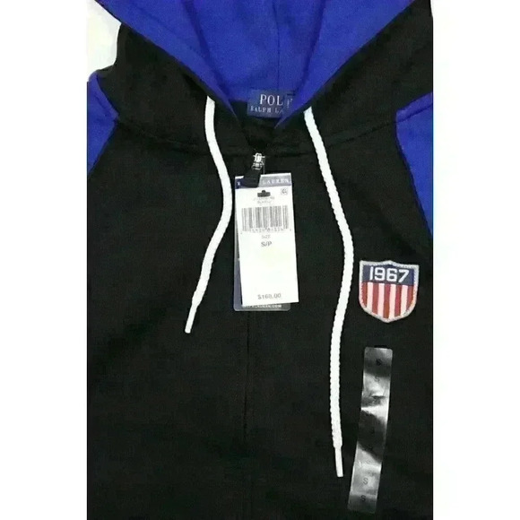 NEW! Polo Ralph Lauren Women's S Sport Full-Zip Hoodie Jacket NWT $168 - Picture 4 of 4